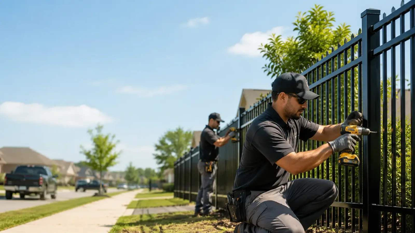 Metal Fence Installation in Shelby, NC